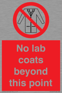 No lab coats beyond this point